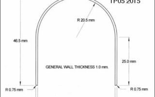TP05 2015 Variant Extruded Plastic Channels from TP Extrusions