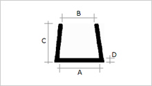 Plastic C Section Capping Channels from TP Extrusions Plastic C Section Capping Channels from TP Extrusions