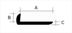 Hockey Stick Edging (Plastic Extrusions) from TP Extrusions Hockey Stick Edging (Plastic Extrusions) from TP Extrusions
