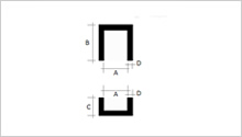 Stock Plastic Single Sliding Track from TP Extrusions Stock Plastic Single Sliding Track from TP Extrusions